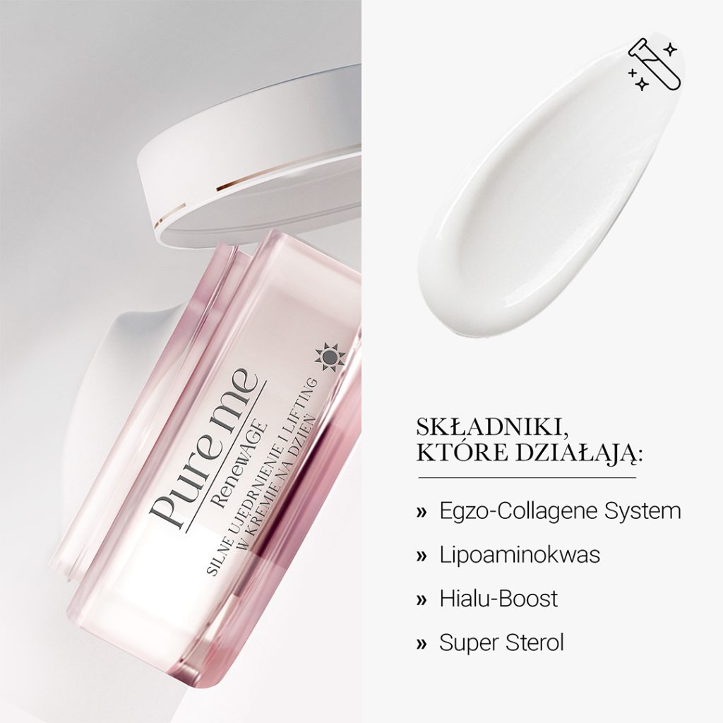 Strongly firming and lifting day cream