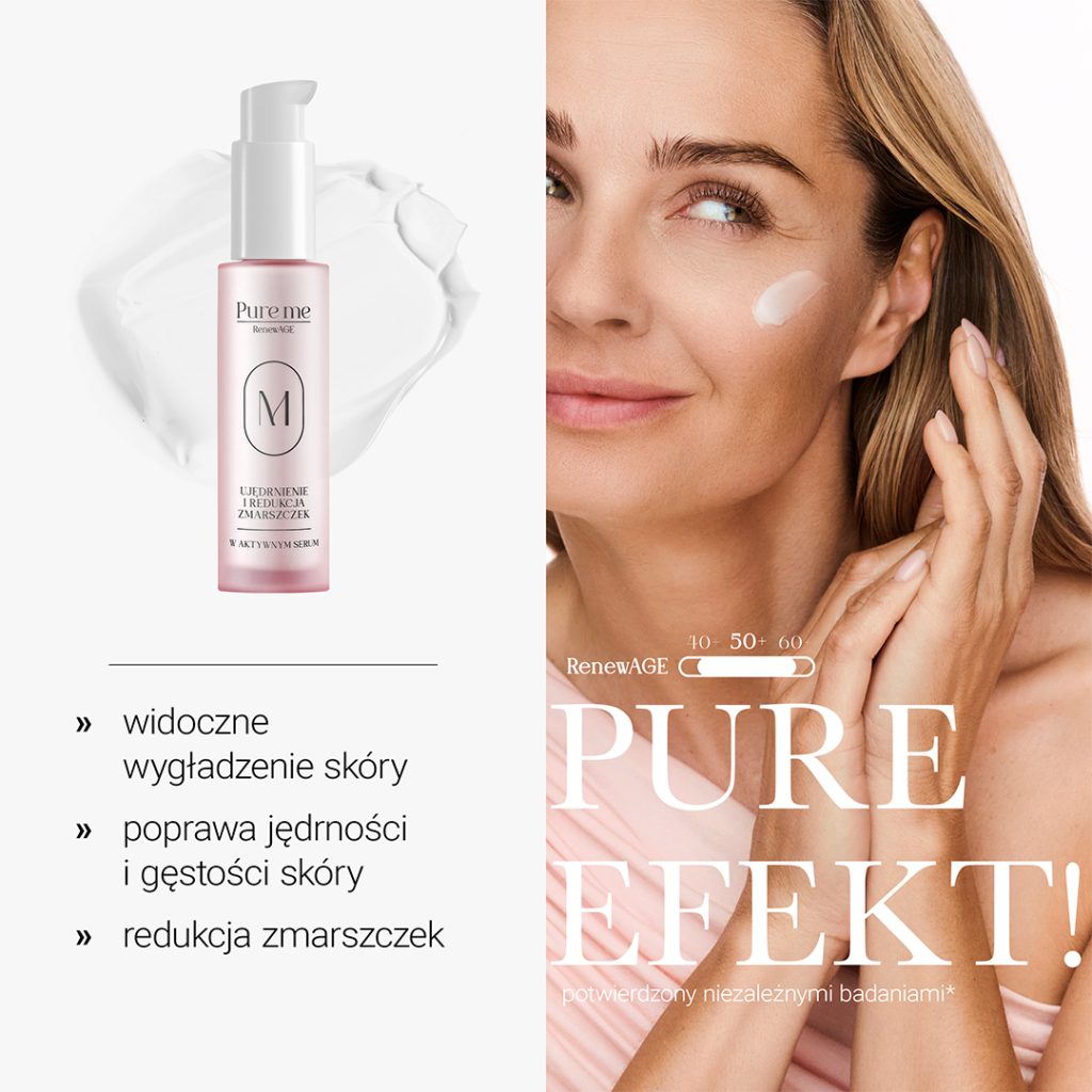 Aktywne serum ujędrniające i redukujące zmarszczki
