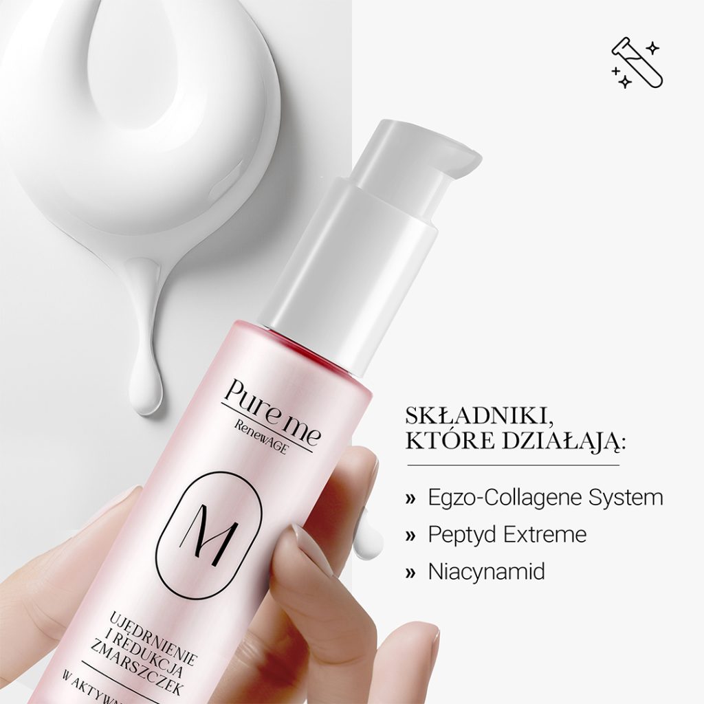 Aktywne serum ujędrniające i redukujące zmarszczki