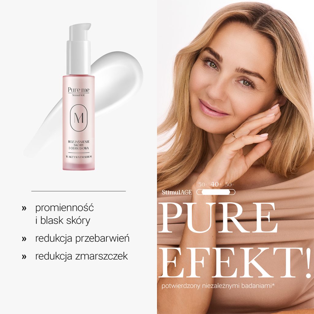 Aktywne serum rozjaśniające i odbudowujące