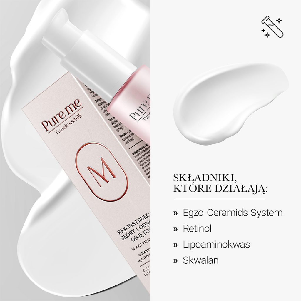 Aktywne serum rekonstruujące skórę i odnawiające objętość