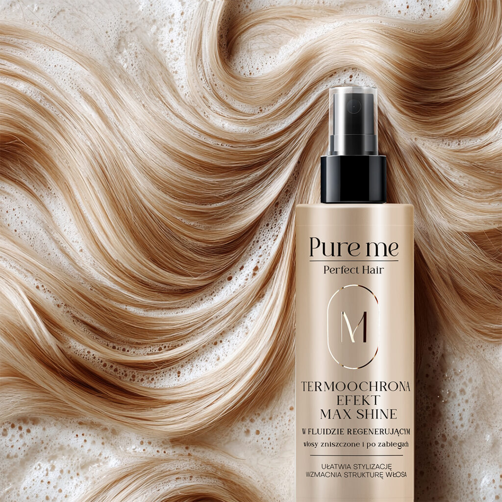 Regenerating fluid with thermal protection and maximum shine effect